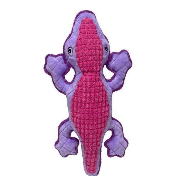 Squeaky & Plush Tough Buddy Lizard Dog Toy, Chew Level 4 - Picture 1 of 7